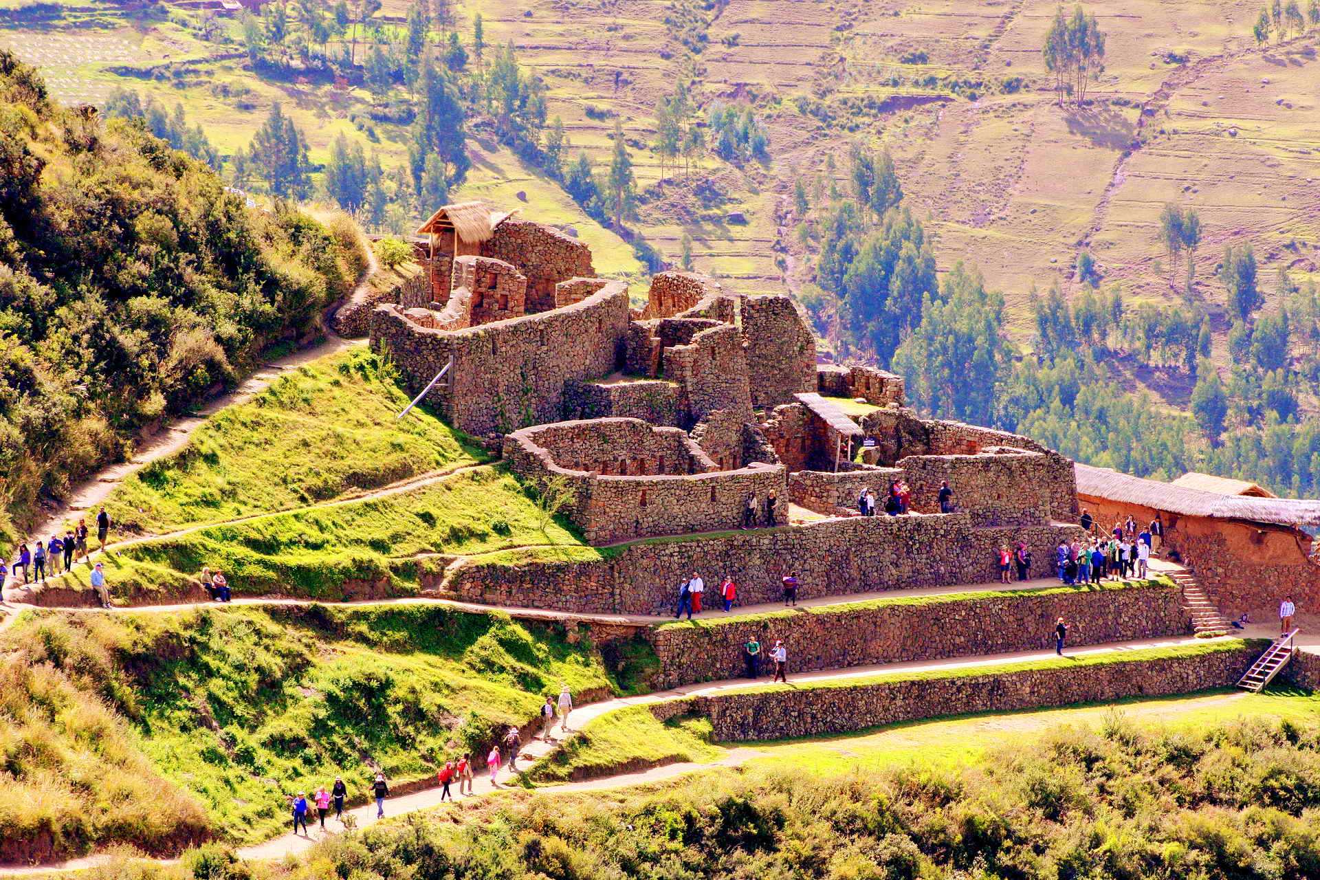 Руины города Писак - Куско - Священная долина Инков